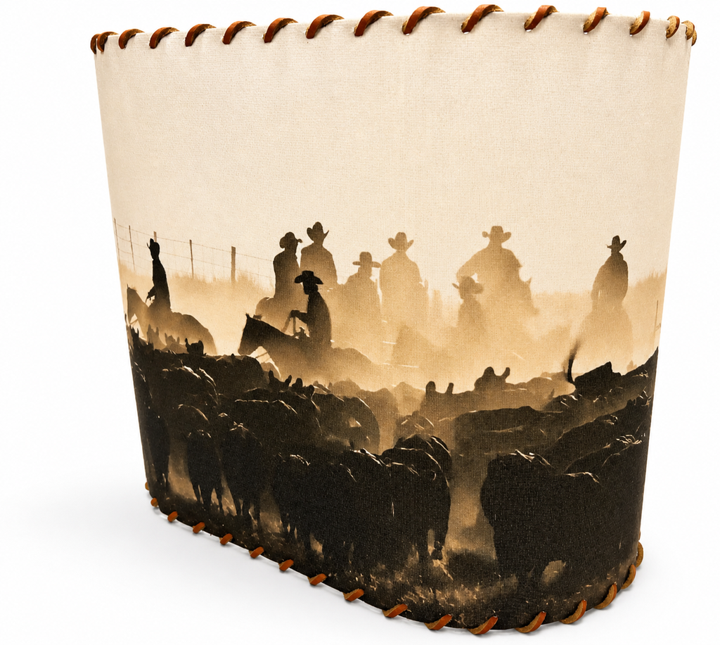 Where the Dust Settles Lampshade