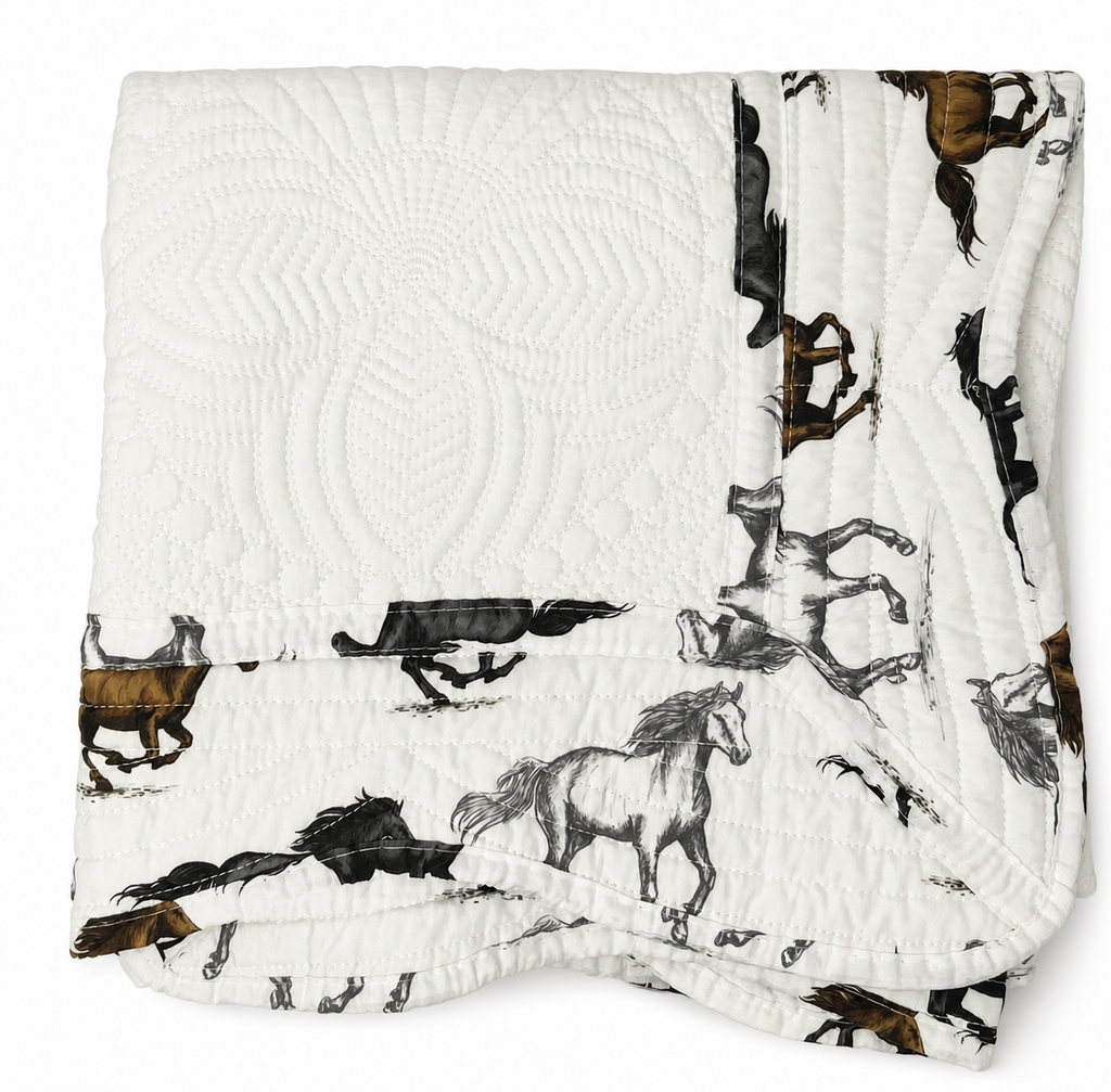 Little Wrangler Cotton Quilt