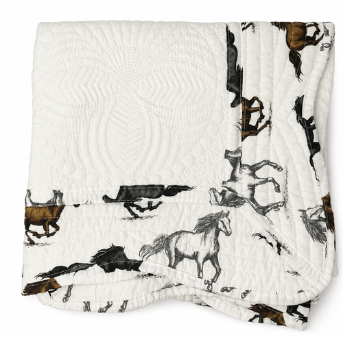 Little Wrangler Cotton Quilt